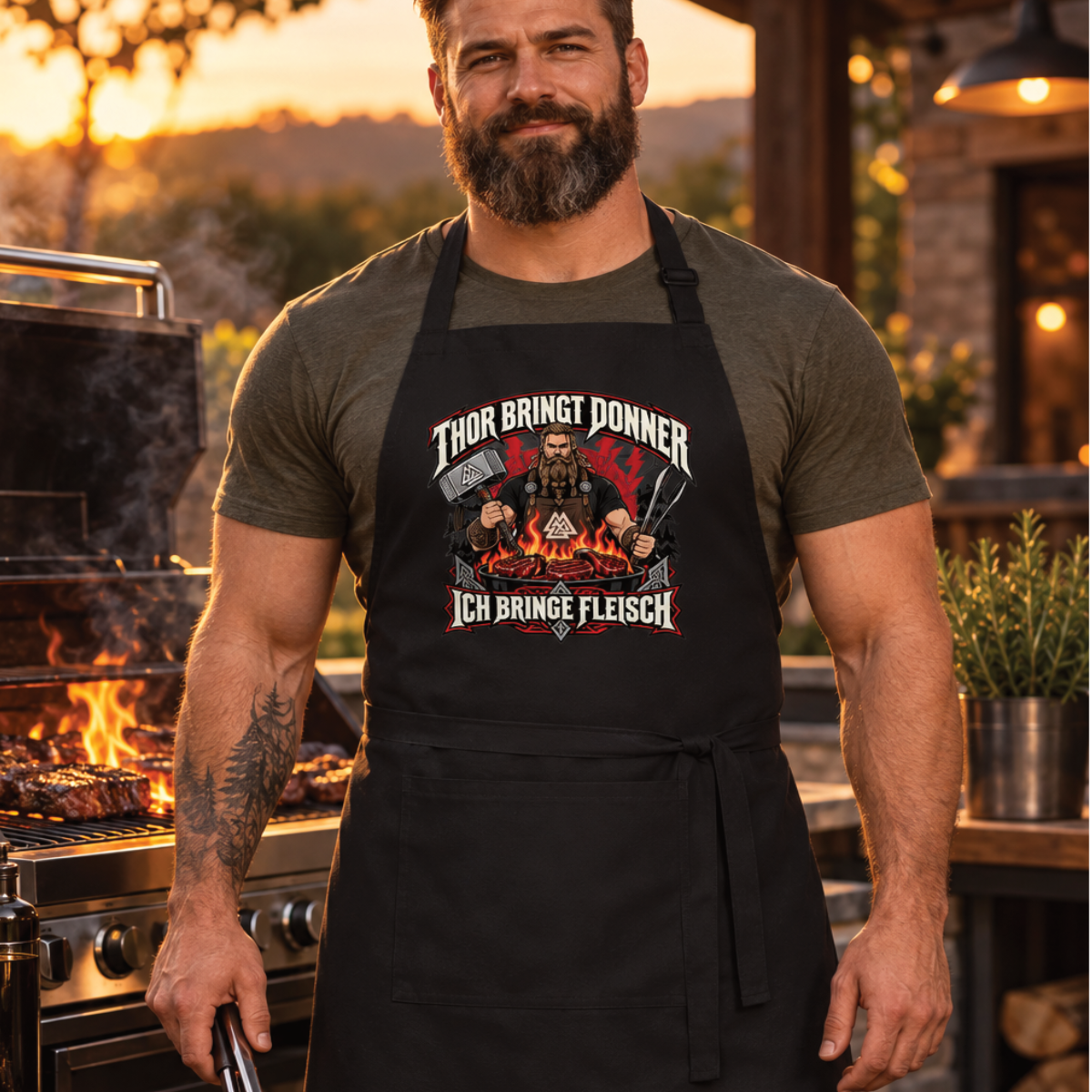 Grillschürzen
