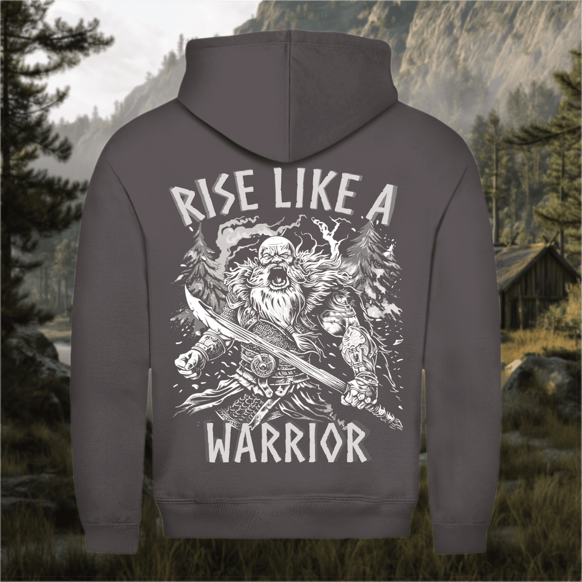 Rise like a Warrior - Herren Hoodie