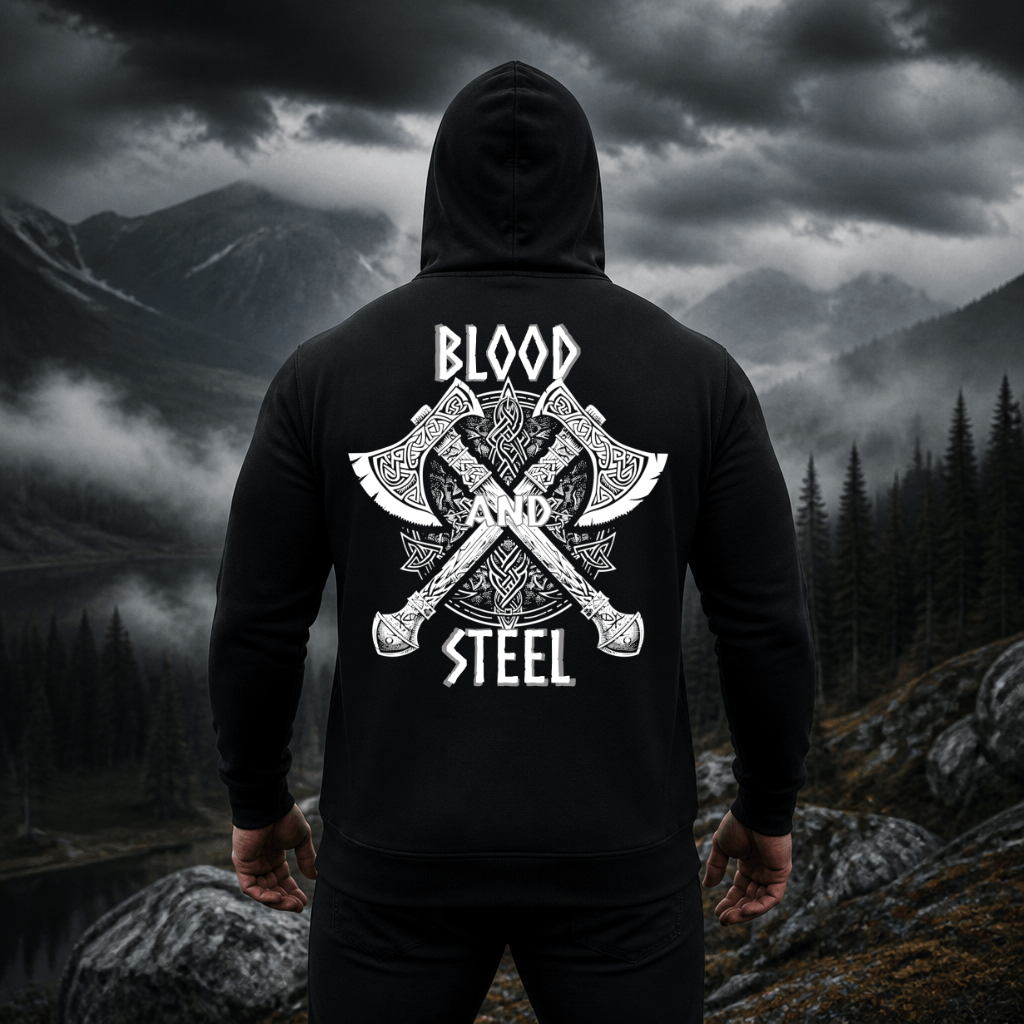 BLOOD AND STEEL - Hoodie