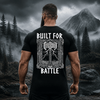 Built for Battle Backprint - Premium Herren T-Shirt