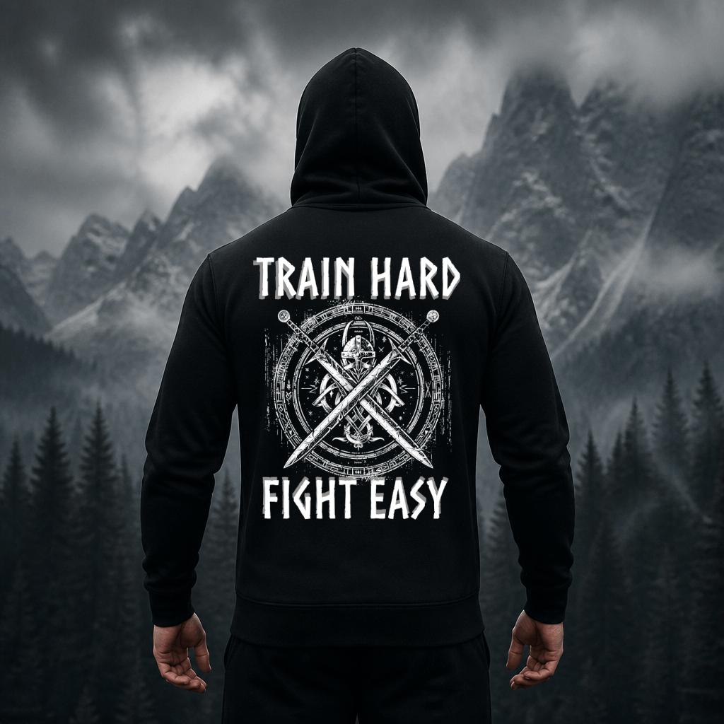 TRAIN HARD FIGHT EASY - Hoodie