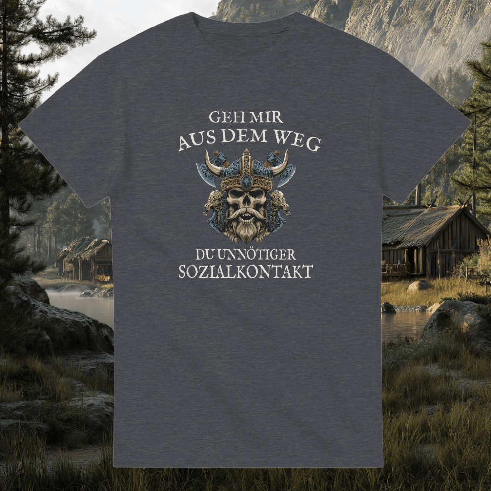 Geh mir aus dem Weg du unnötiger Sozialkontakt T-Shirt