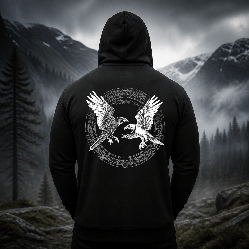 HUGIN UND MUNIN - Hoodie