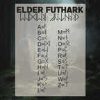 Buchstaben Guide elder Futhar