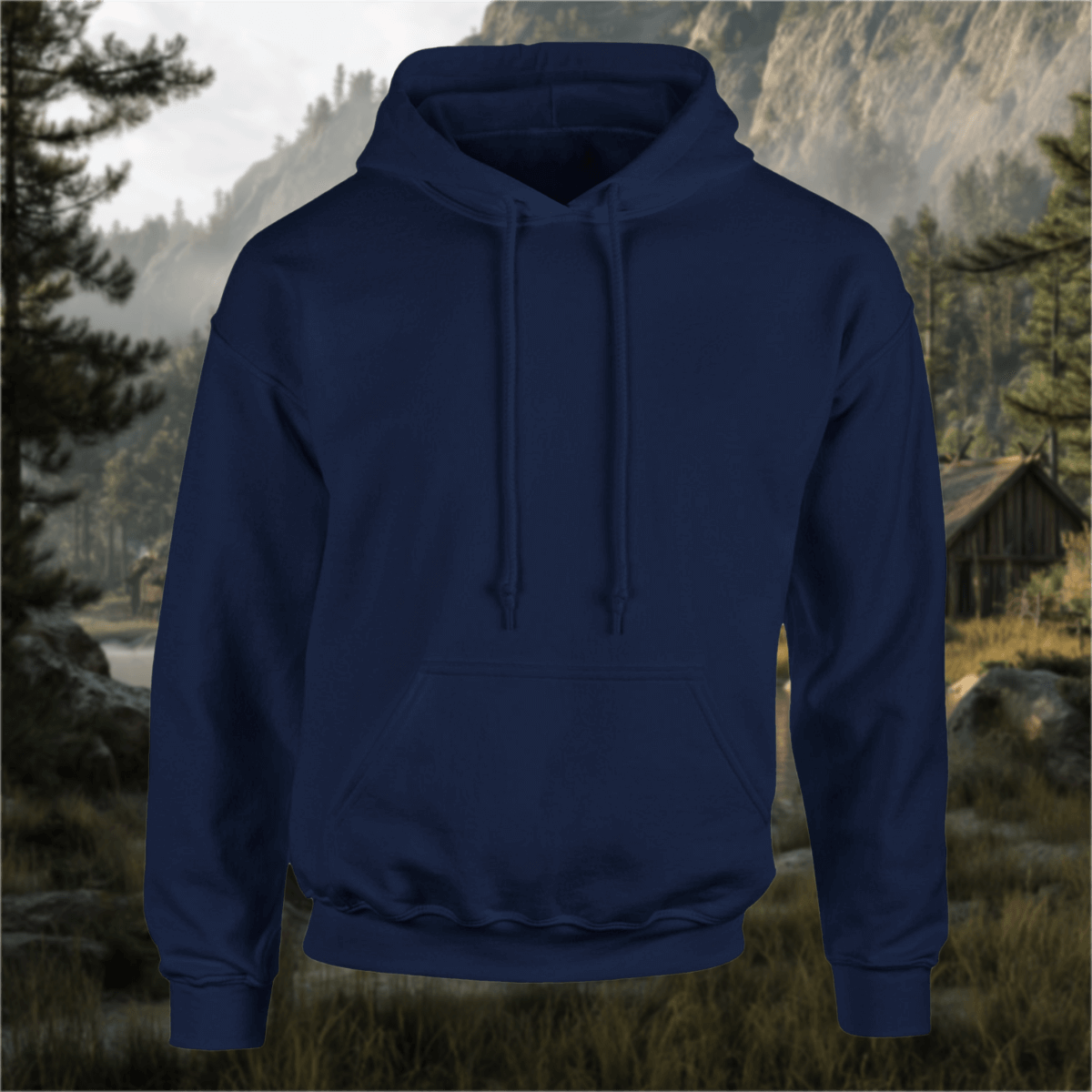 Mein Herz für Odin - Backprint - Unisex Hoodie