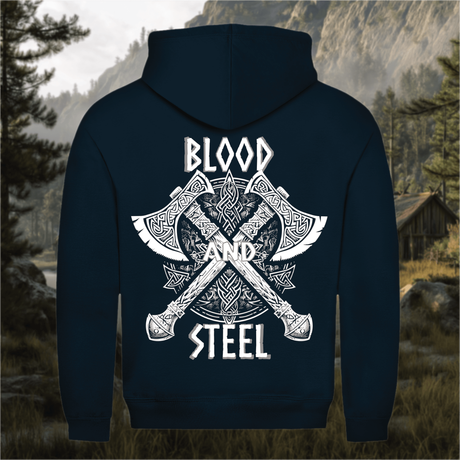 BLOOD AND STEEL - Hoodie