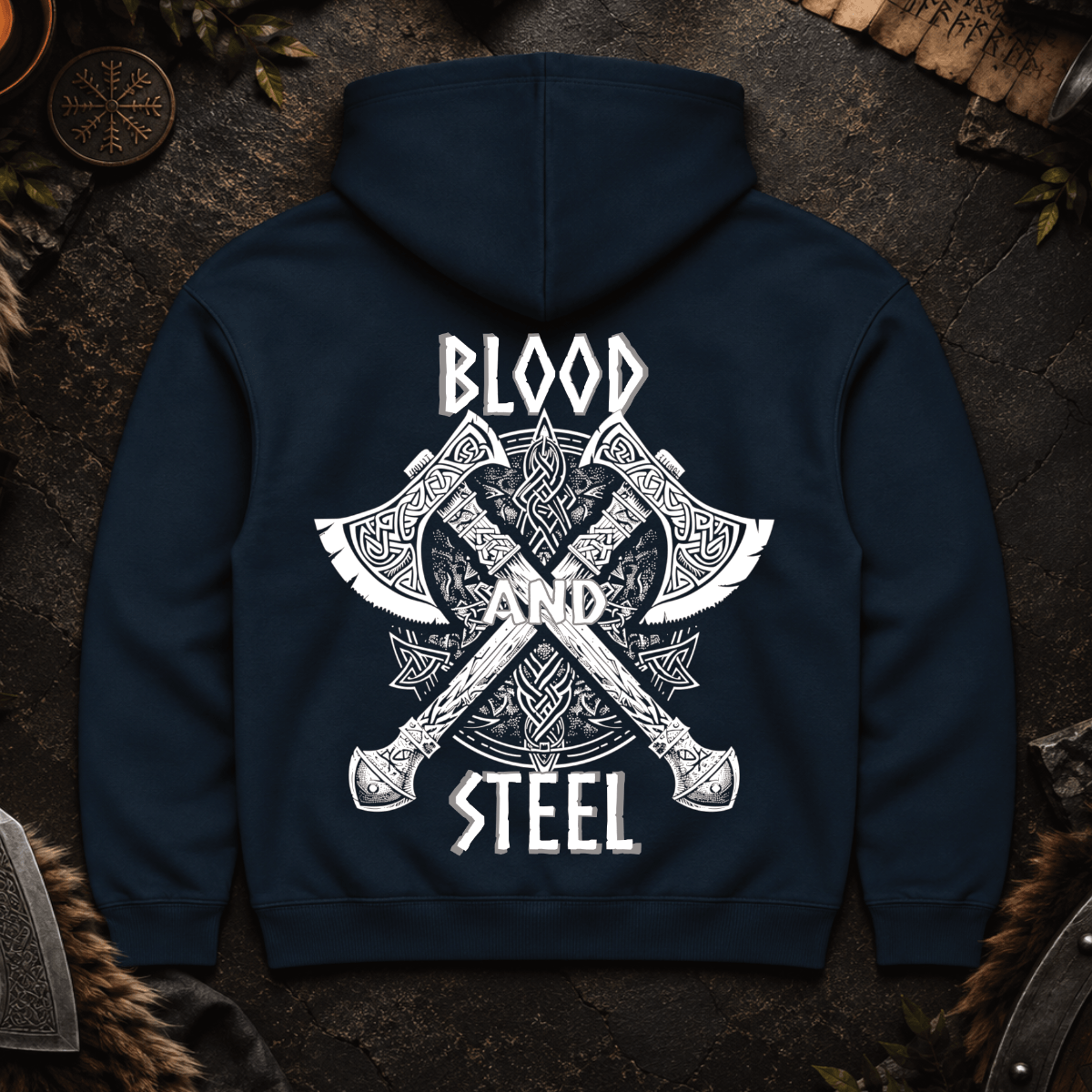 Blood & Steel - Herren Hoodie