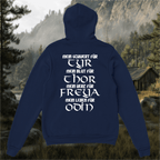 Mein Herz für Odin - Backprint - Unisex Hoodie