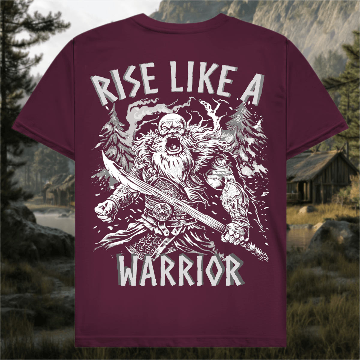 Rise like a Warrior - Premium Herren T-Shirt