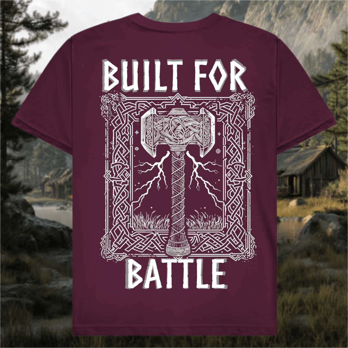 Built for Battle - Premium Herren T-Shirt