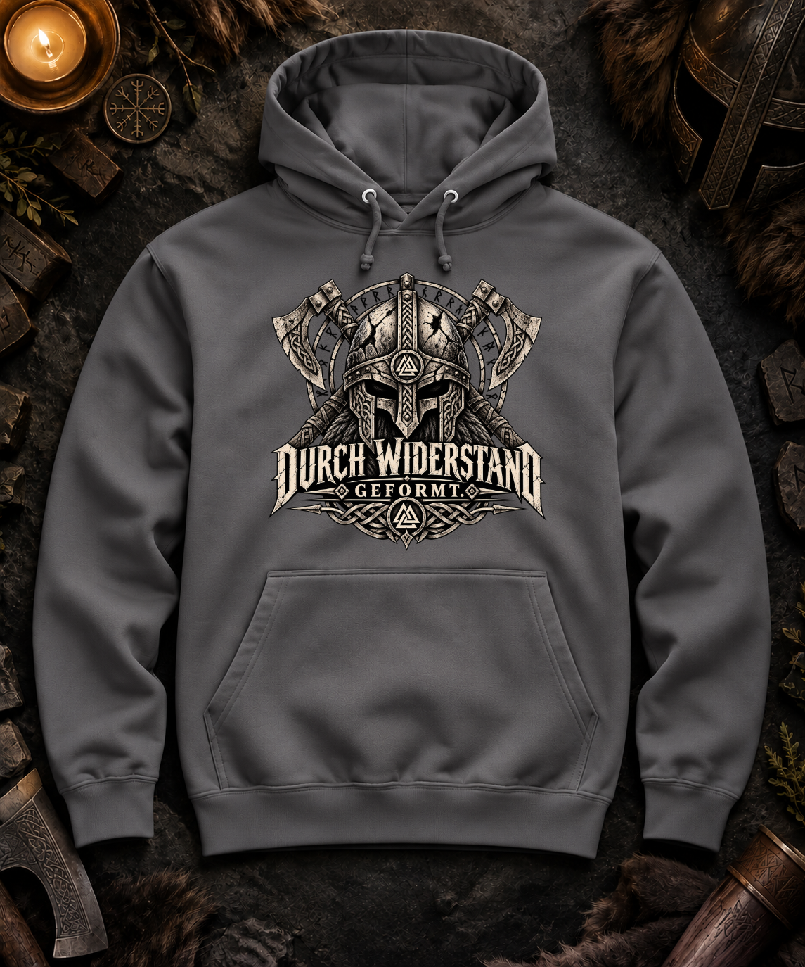 Durch widerstand geformt - Herren Hoodie