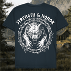 Stärke und Ehre - Premium Herren T-Shirt