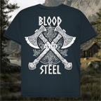Blood and Steel - Premium Herren T-Shirt