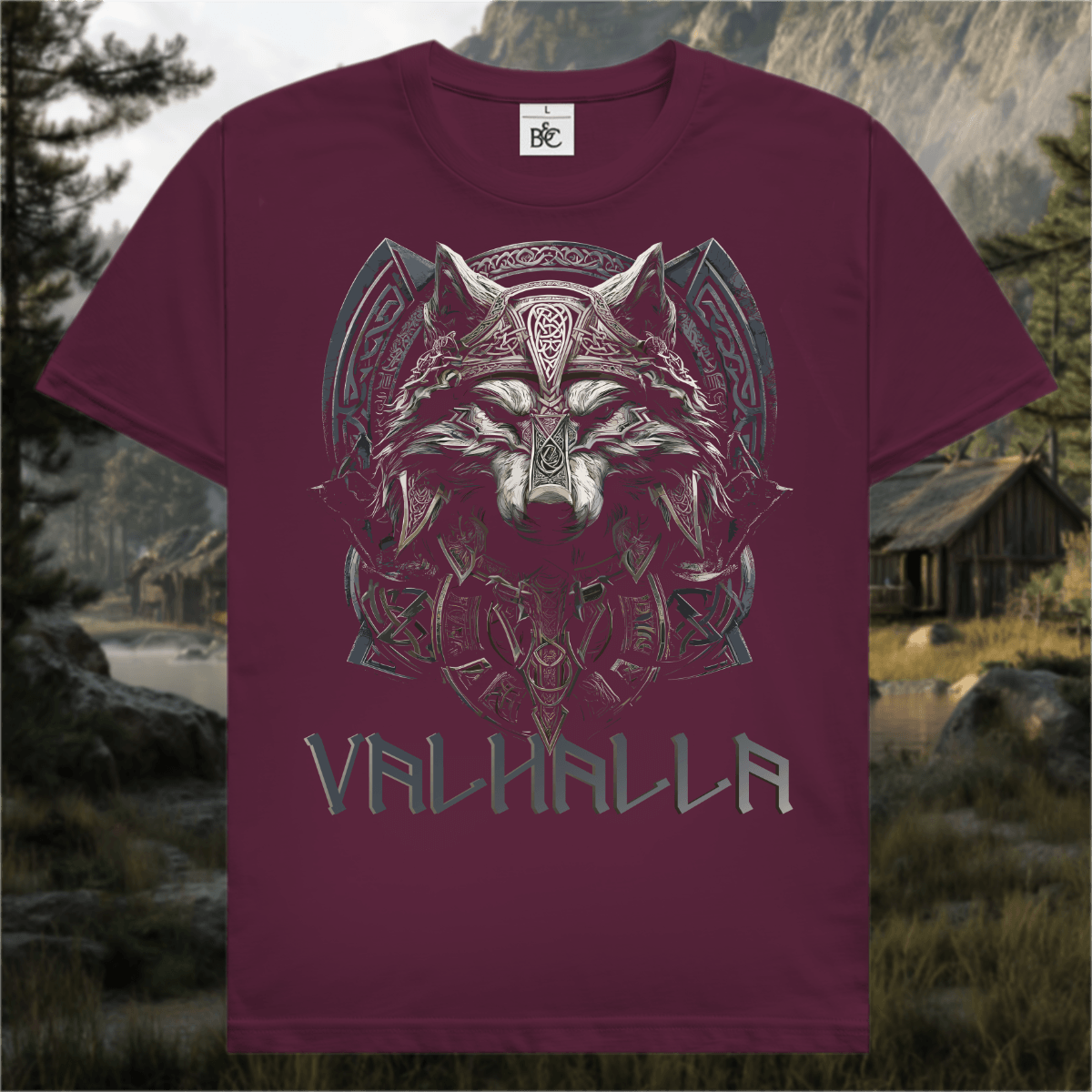 Herren T-Shirt Valhalla