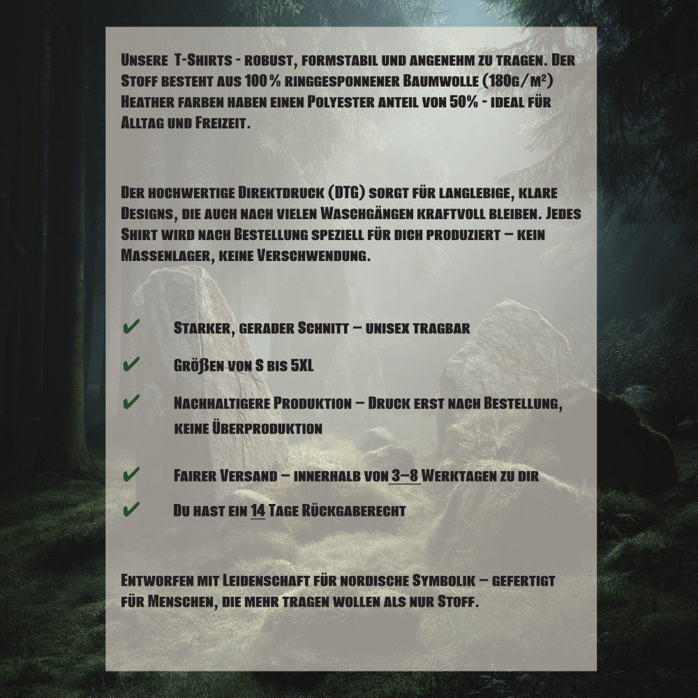 Algiz Rune - T-Shirt