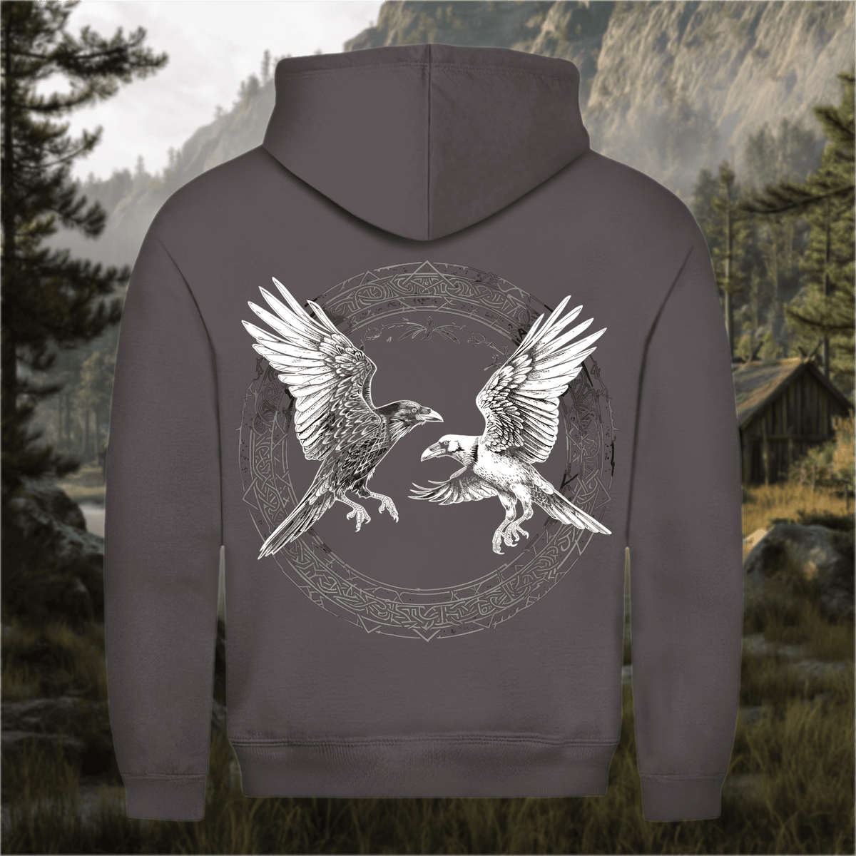 Hugin und Munin- Herren Hoodie