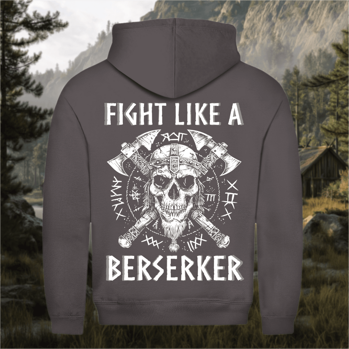 Fight like a Berserker - Herren Hoodie