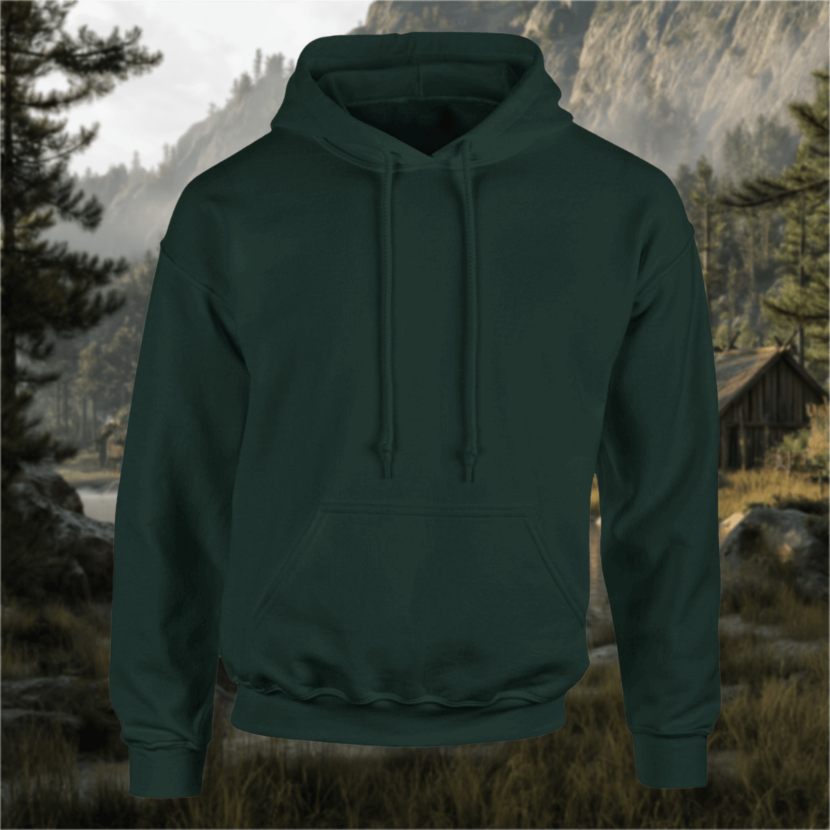 Mein Herz für Odin - Backprint - Unisex Hoodie