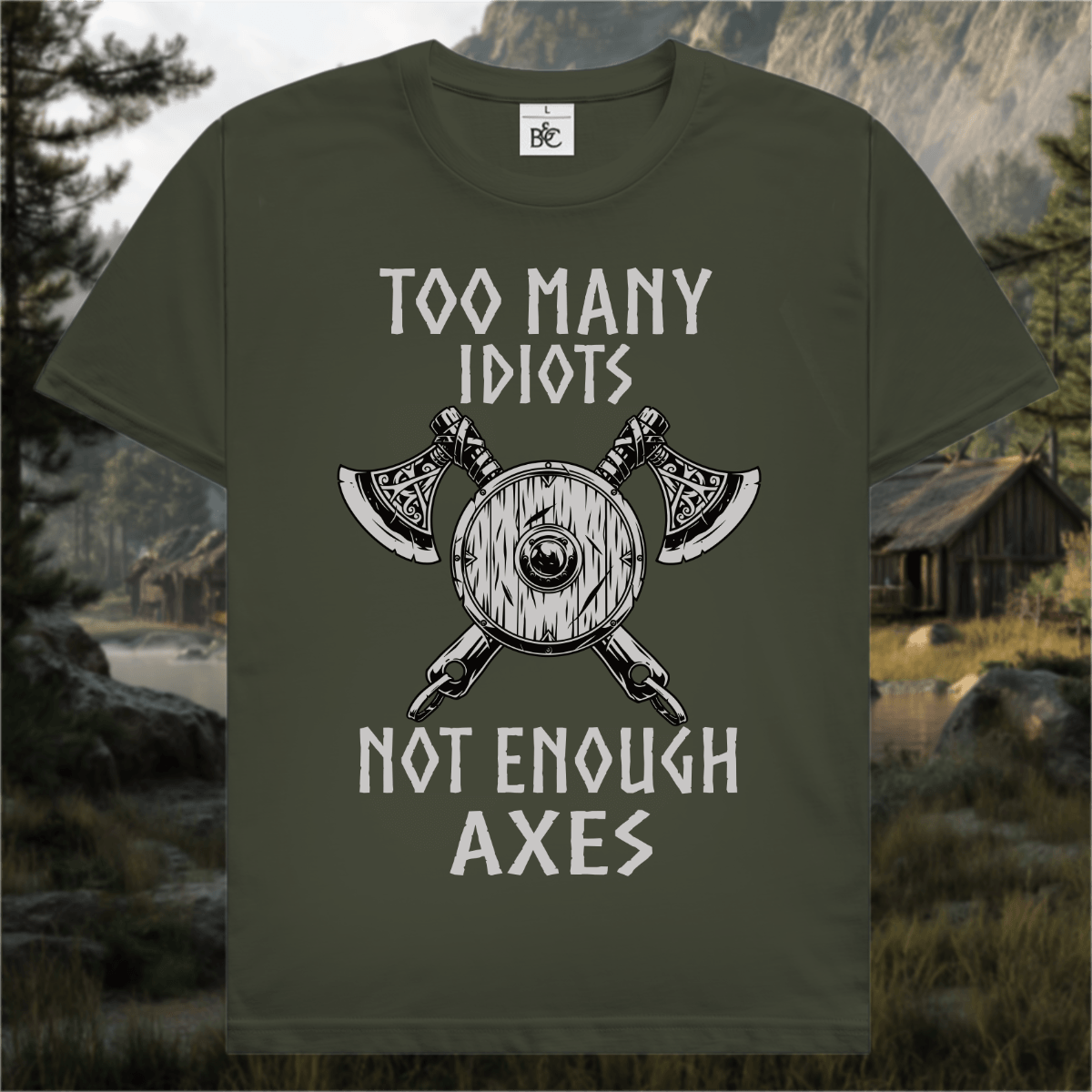 To many Idiots Herren T-Shirt