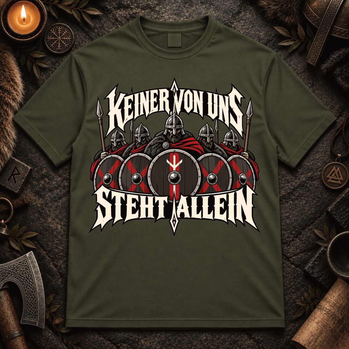 Keiner von uns steht allein - Herren T-Shirt