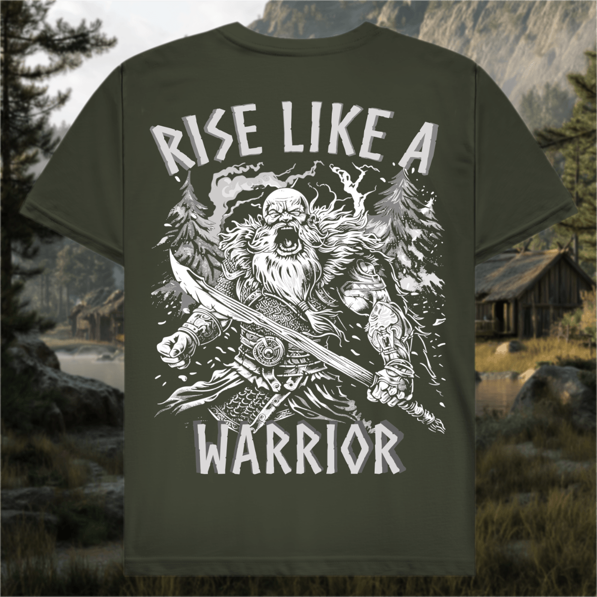 Rise like a Warrior - Premium Herren T-Shirt