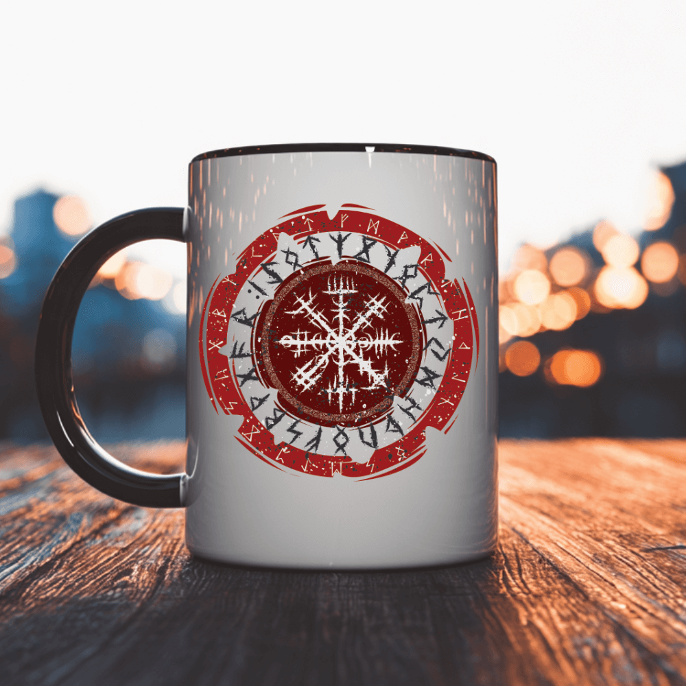 Vegvisir - Keramiktasse 325 ml