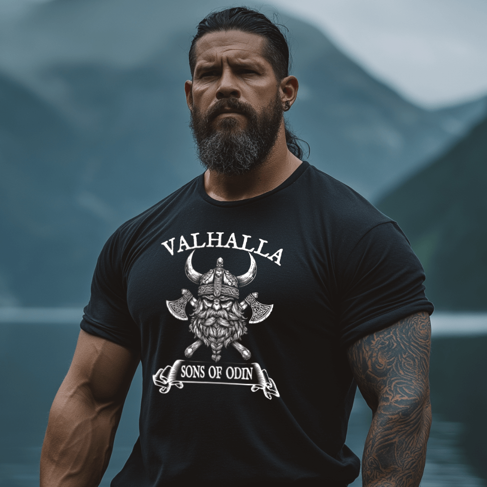Valhalla -Sons of Odin Wikinger T-Shirt
