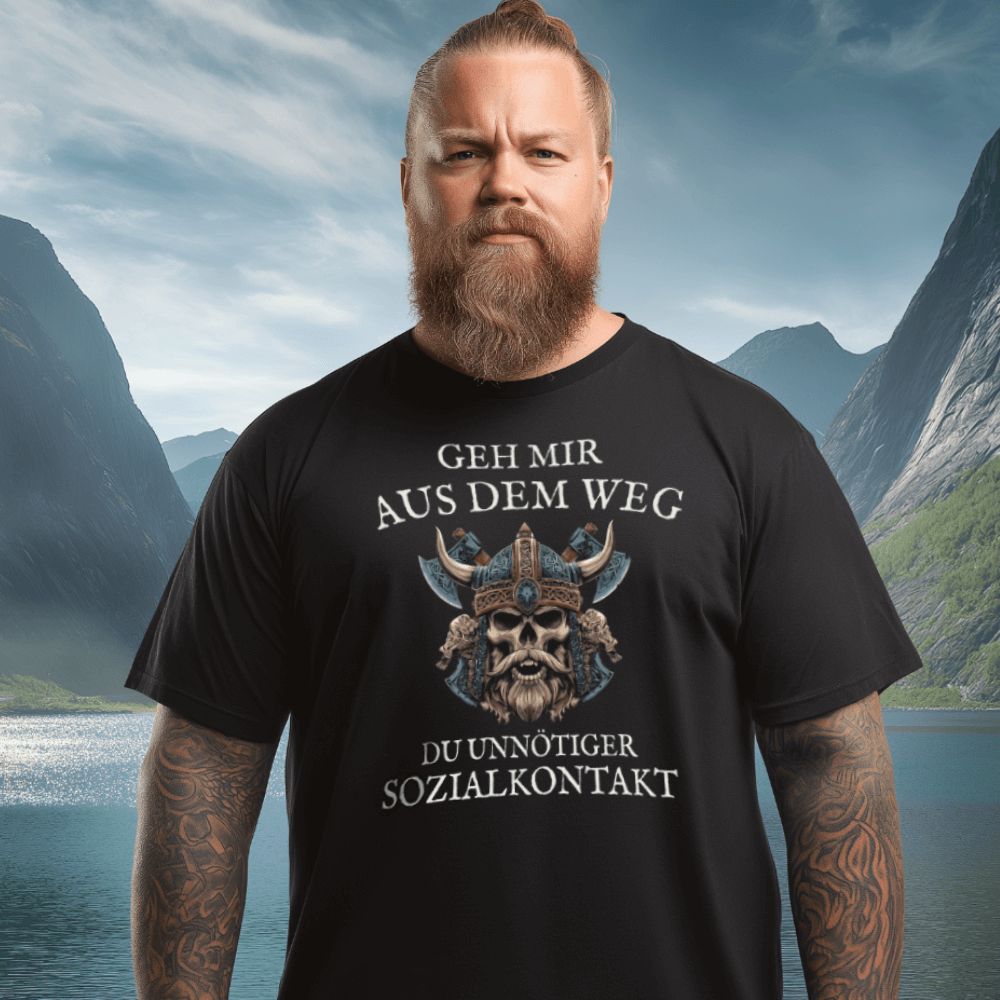 Geh mir aus dem Weg du unnötiger Sozialkontakt T-Shirt