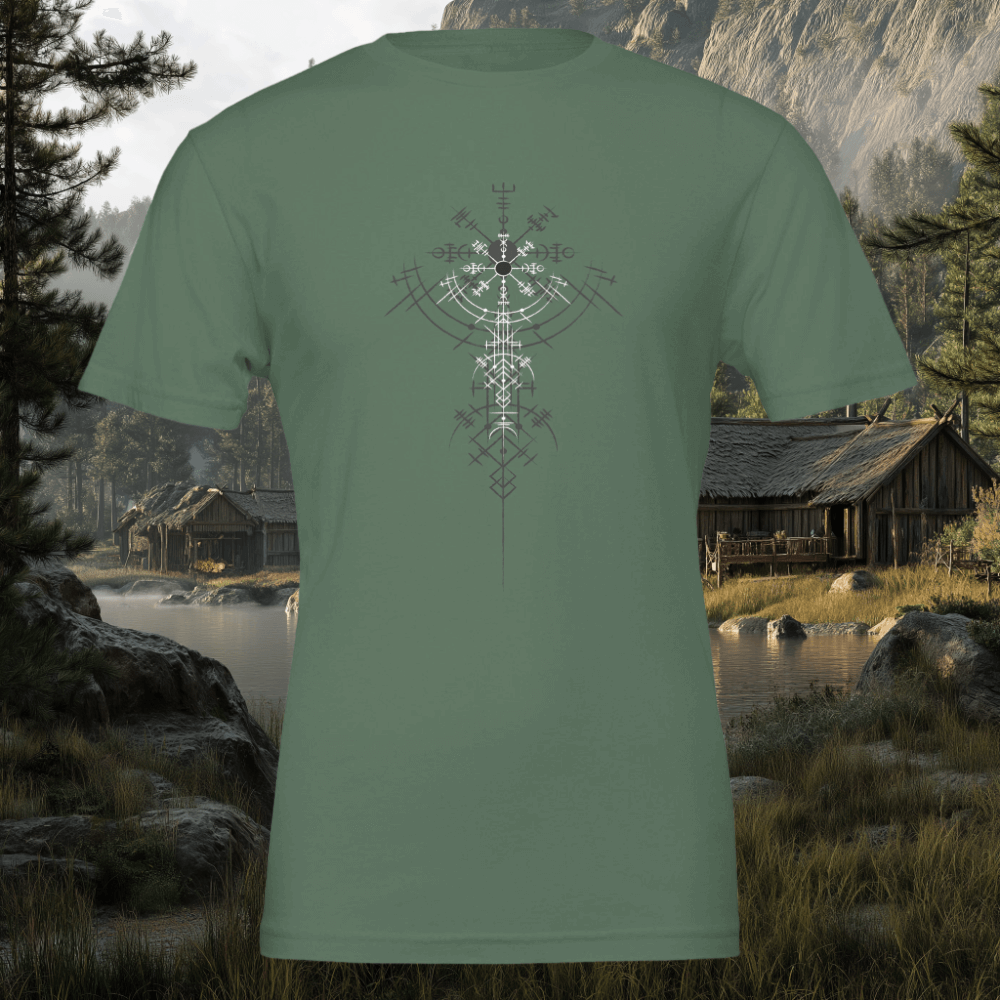 Premium T-Shirt Vegvisir Kompass