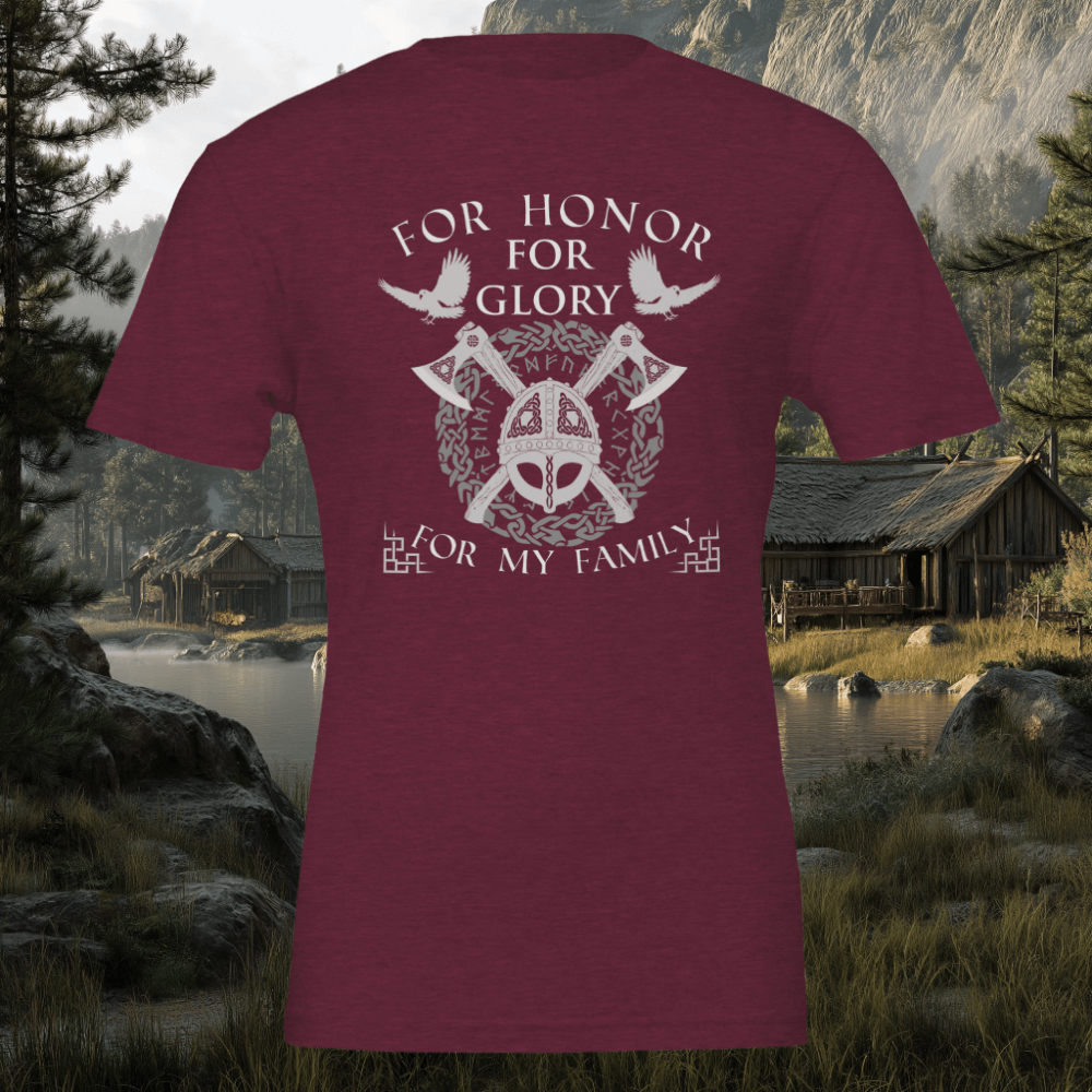 Für meine Familie Wikinger T-Shirt