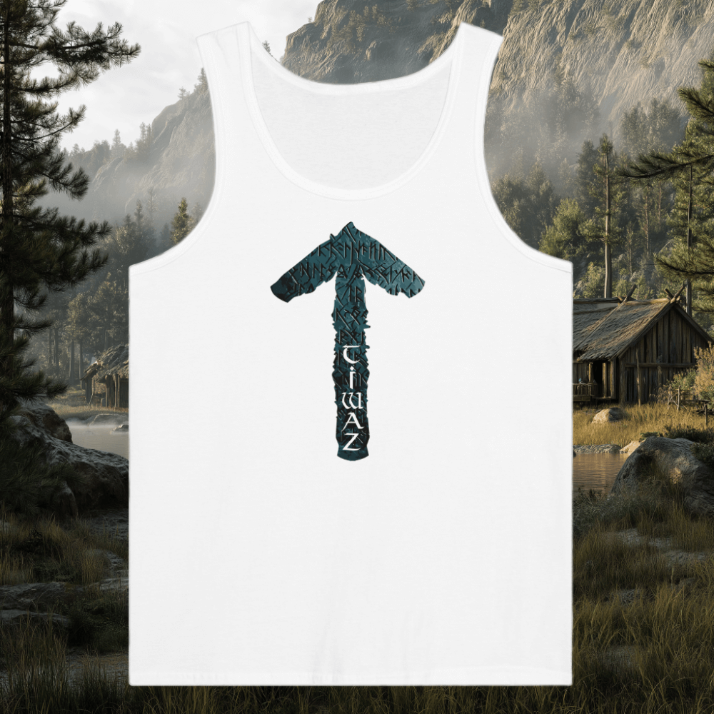 Tiwaz Rune - Premium Unisex Tank-Top