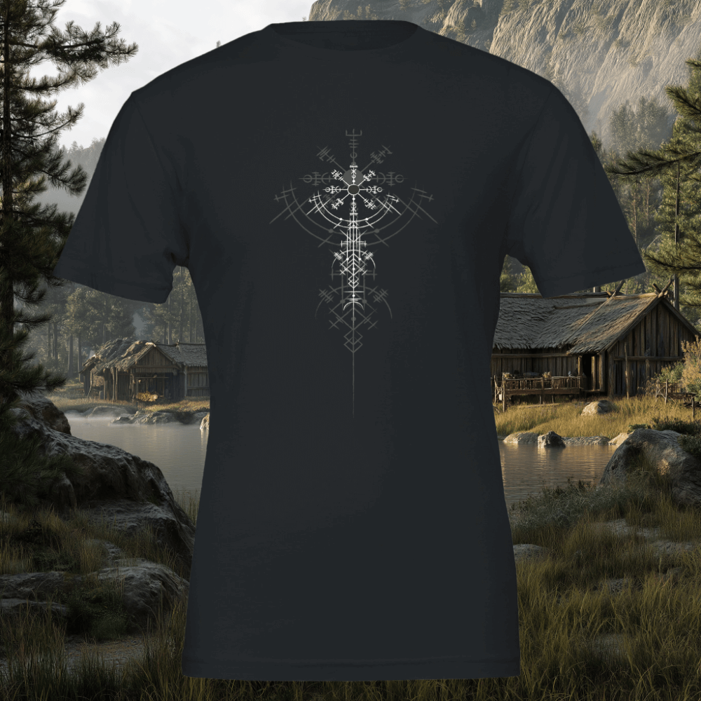 Premium T-Shirt Vegvisir Kompass