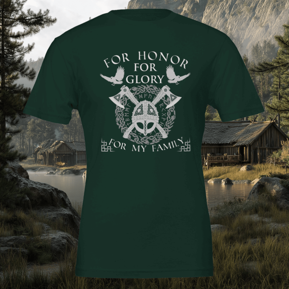 Für meine Familie Wikinger T-Shirt