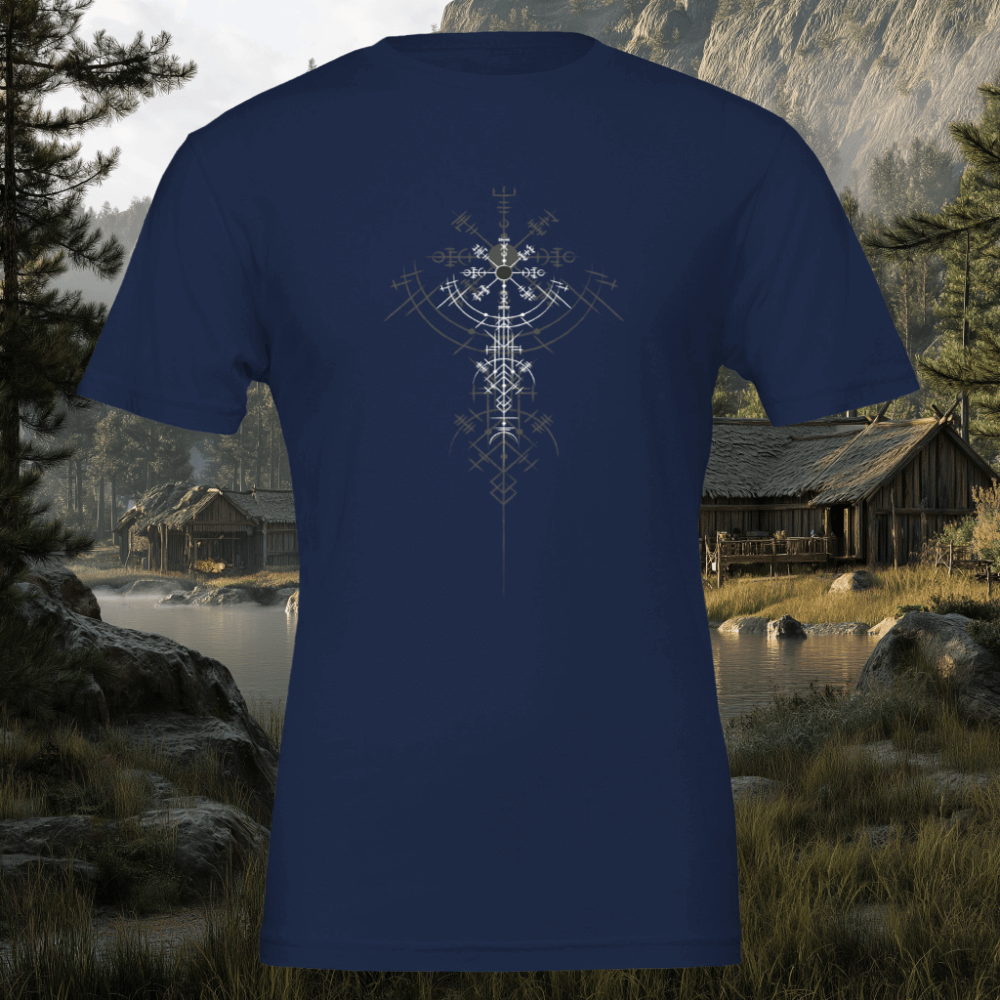 Premium T-Shirt Vegvisir Kompass