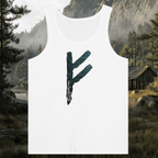 Fehu Rune - Premium Unisex Tank-Top