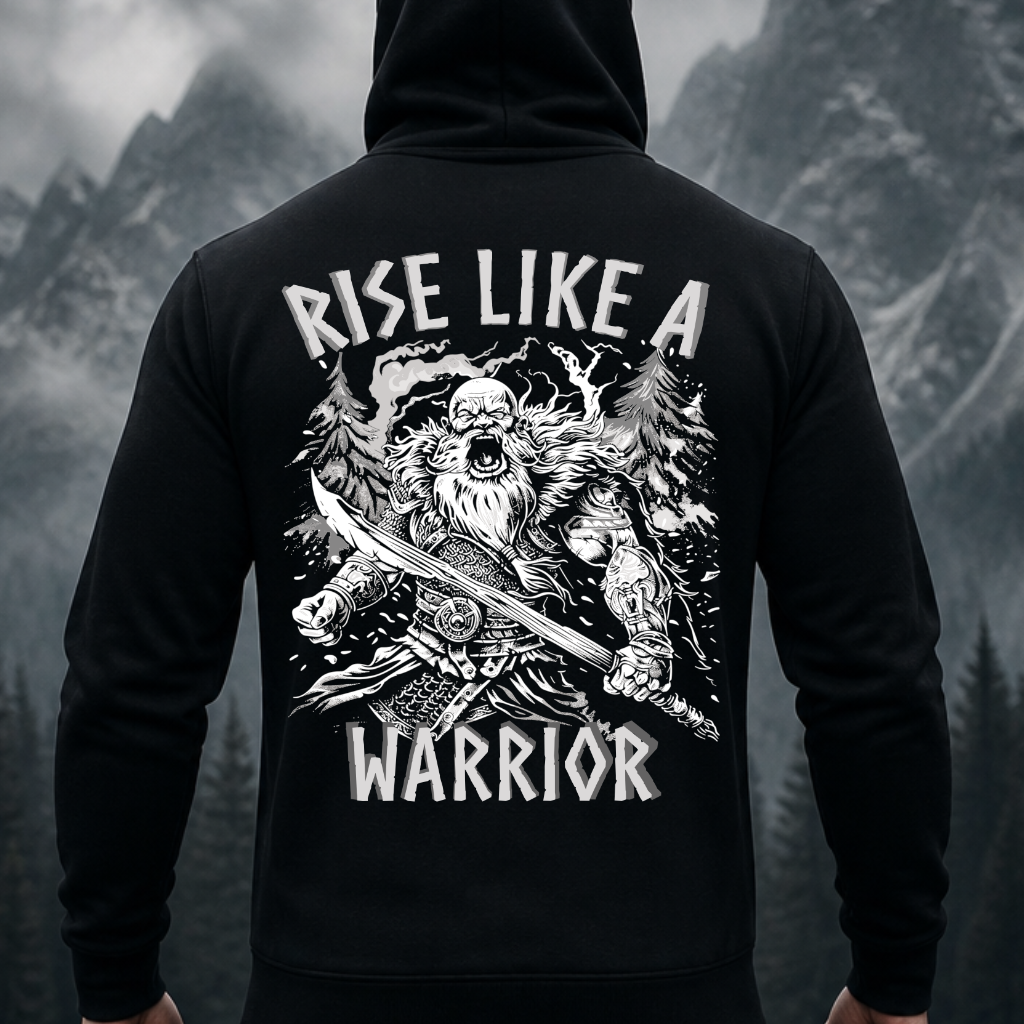 Rise like a Warrior - Herren Hoodie