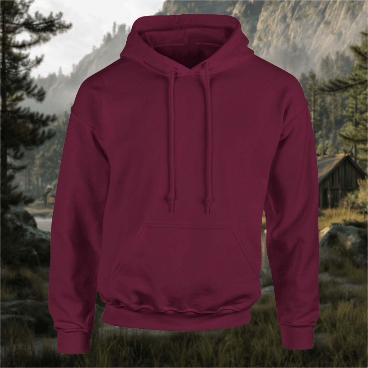 Mein Herz für Odin - Backprint - Unisex Hoodie