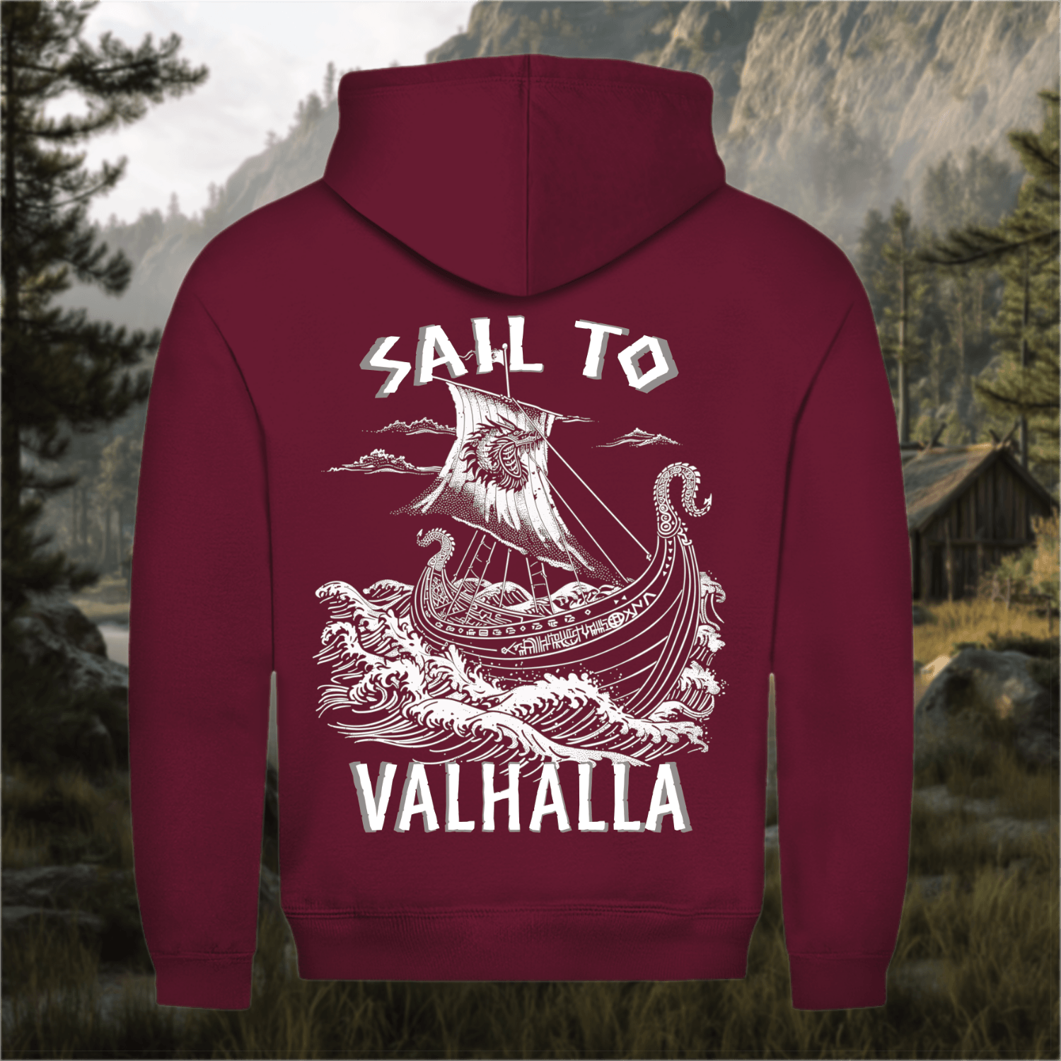 SAIL TO VALHALLA - Hoodie