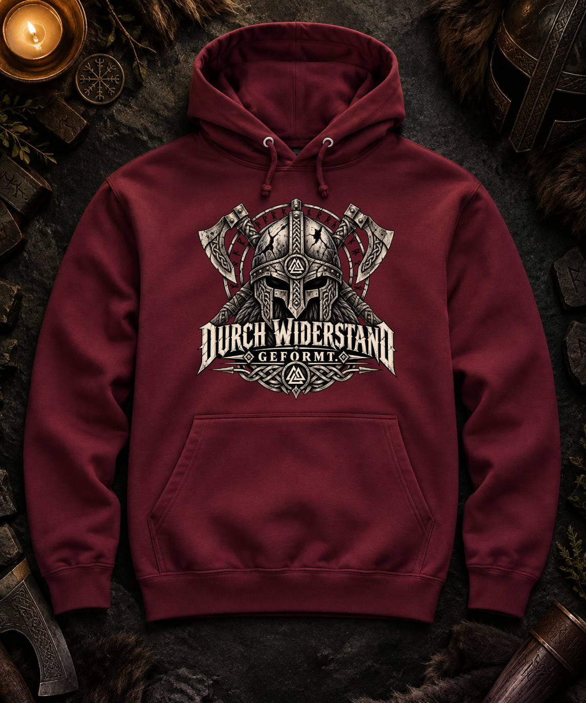 Durch widerstand geformt - Herren Hoodie