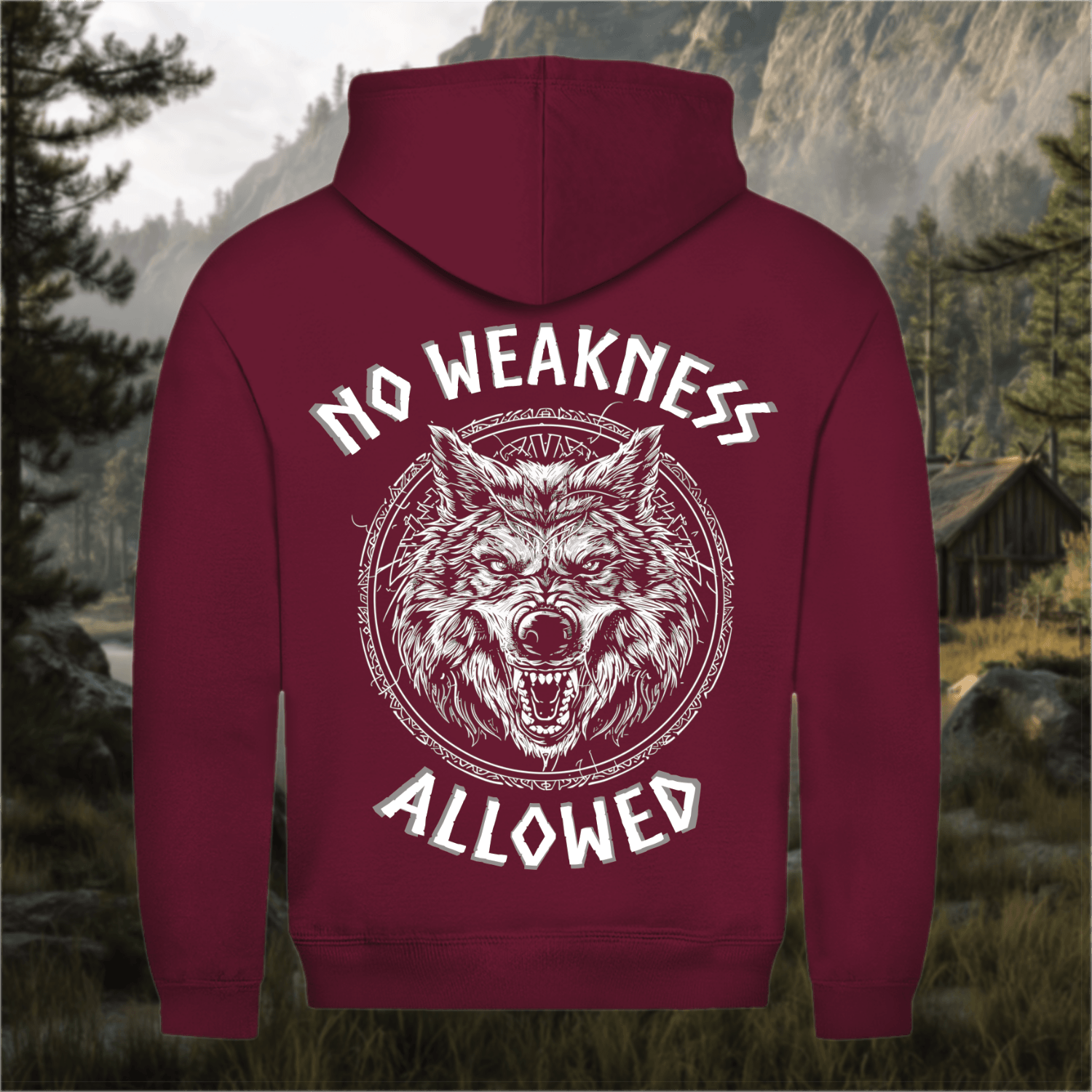 NO WEAKNESS ALLOWED - Hoodie