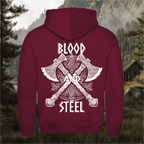 BLOOD AND STEEL - Hoodie