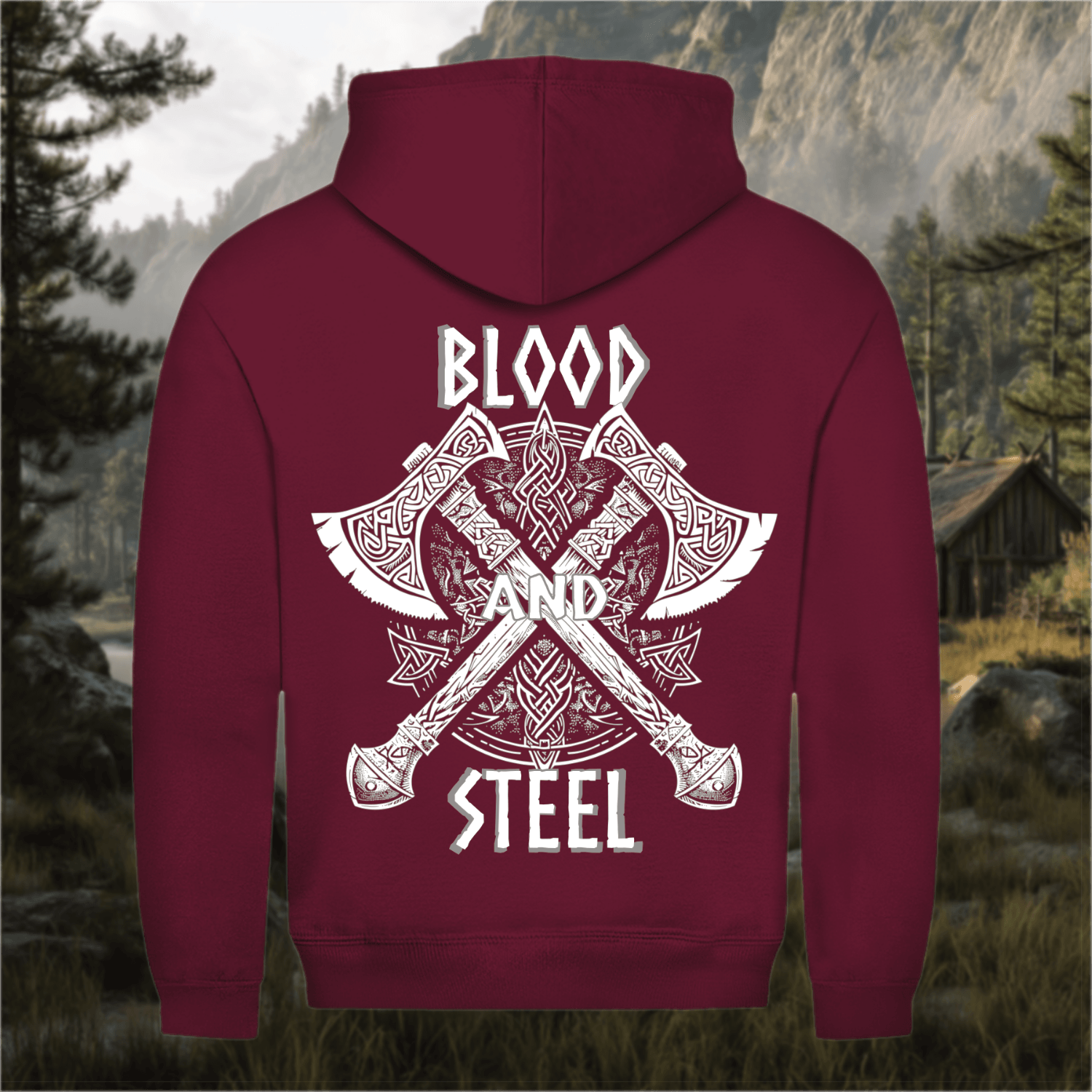 BLOOD AND STEEL - Hoodie