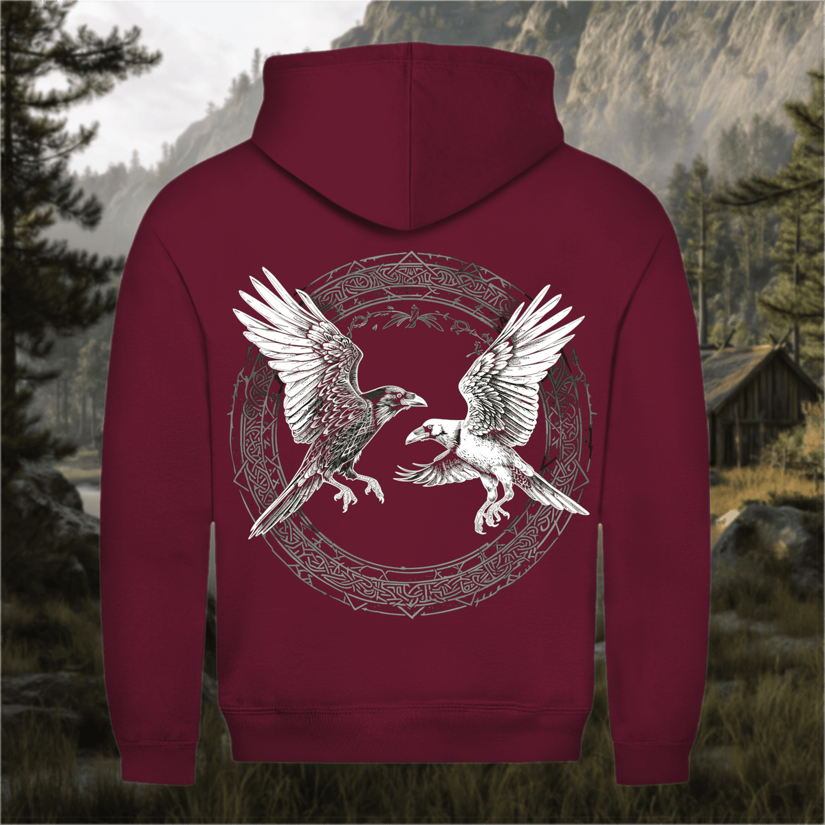 Hugin und Munin- Herren Hoodie