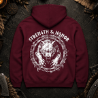 Stärke und Ehre - Herren Hoodie