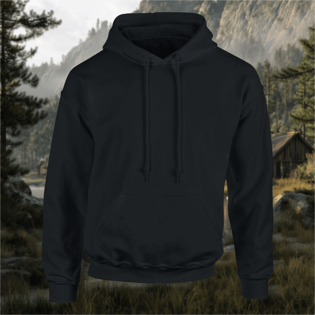 Mein Herz für Odin - Backprint - Unisex Hoodie