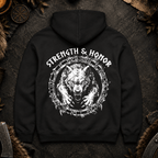 Stärke und Ehre - Herren Hoodie