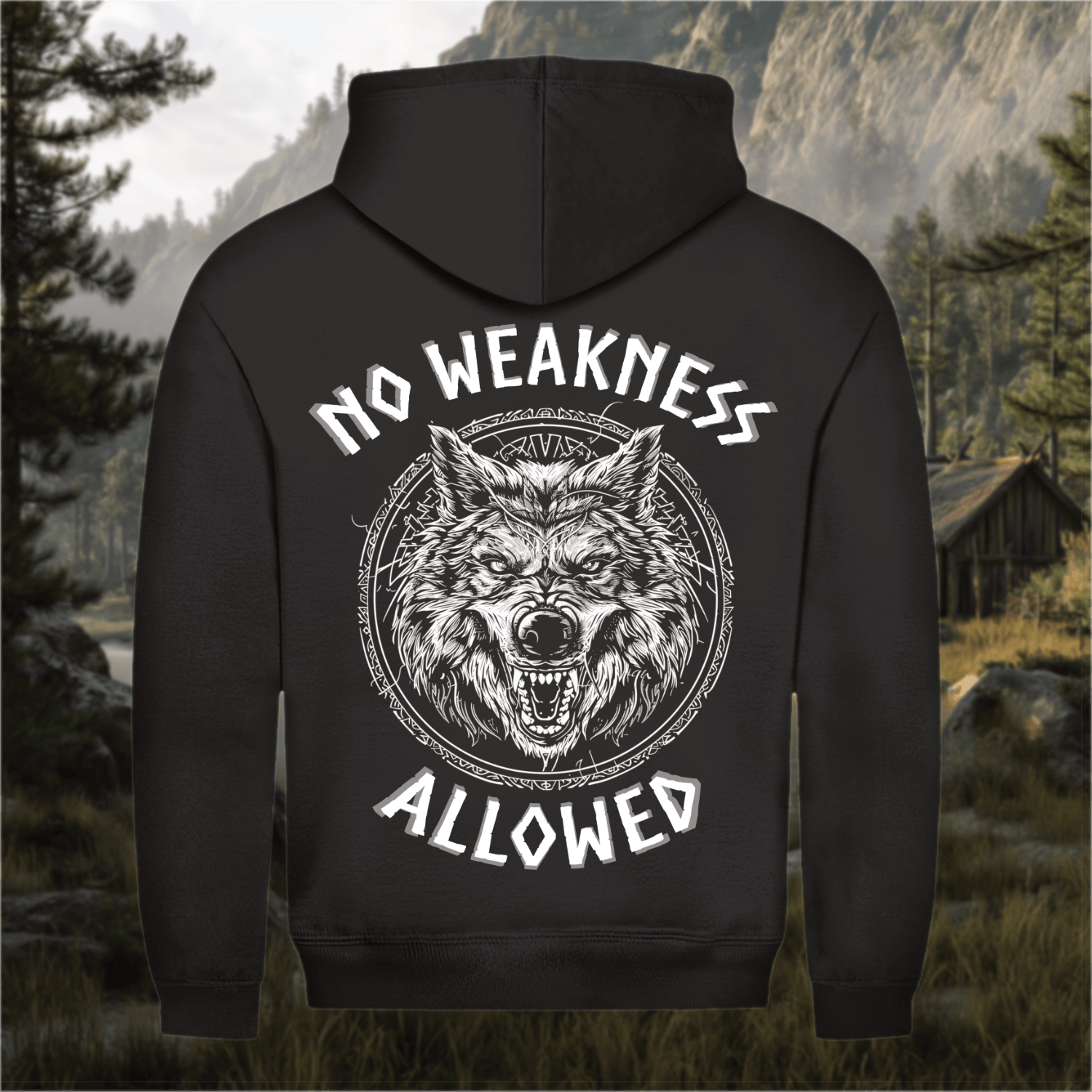 NO WEAKNESS ALLOWED - Hoodie