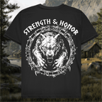 Stärke und Ehre - Premium Herren T-Shirt