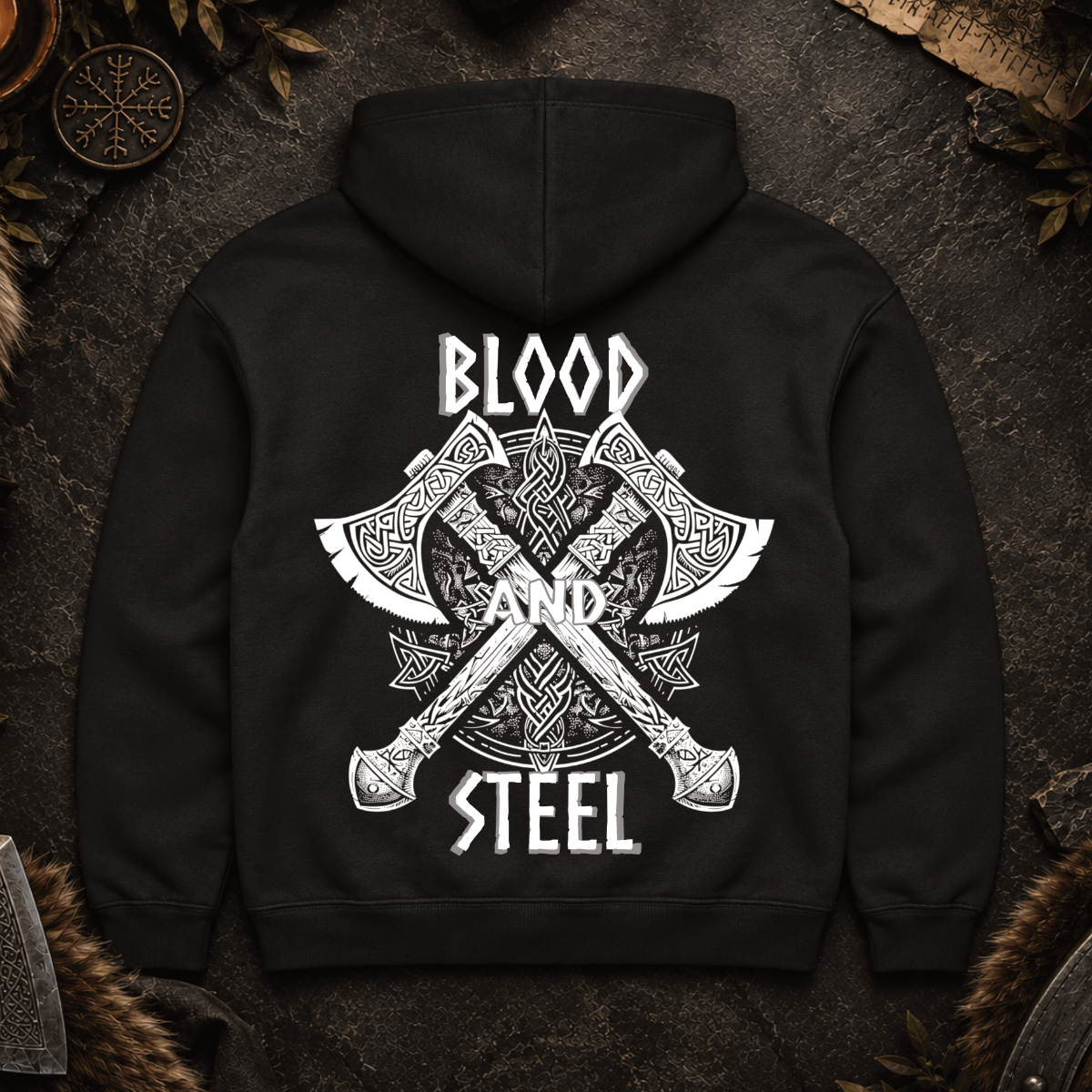 Blood & Steel - Herren Hoodie