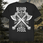 Blood and Steel - Premium Herren T-Shirt